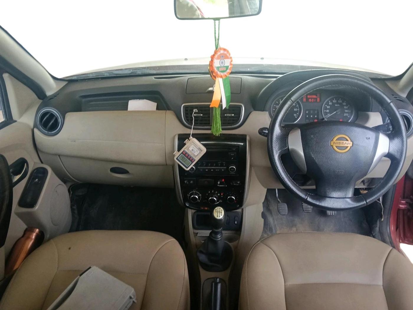 2014 Nissan Terrano XE (D), Diesel, Manual, 1,66,008 km, interior