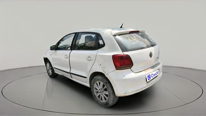 2012 Volkswagen Polo TRENDLINE 1.2L DIESEL, Diesel, Manual, 1,21,644 km, exterior