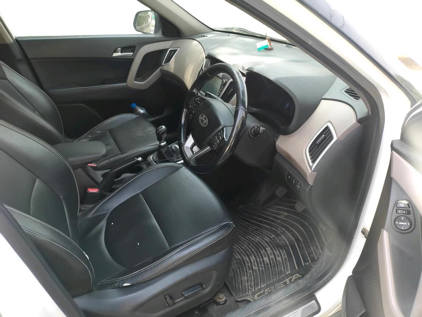 2018 Hyundai Creta SX (O) 1.6 DIESEL, Diesel, Manual, 1,38,128 km, interior