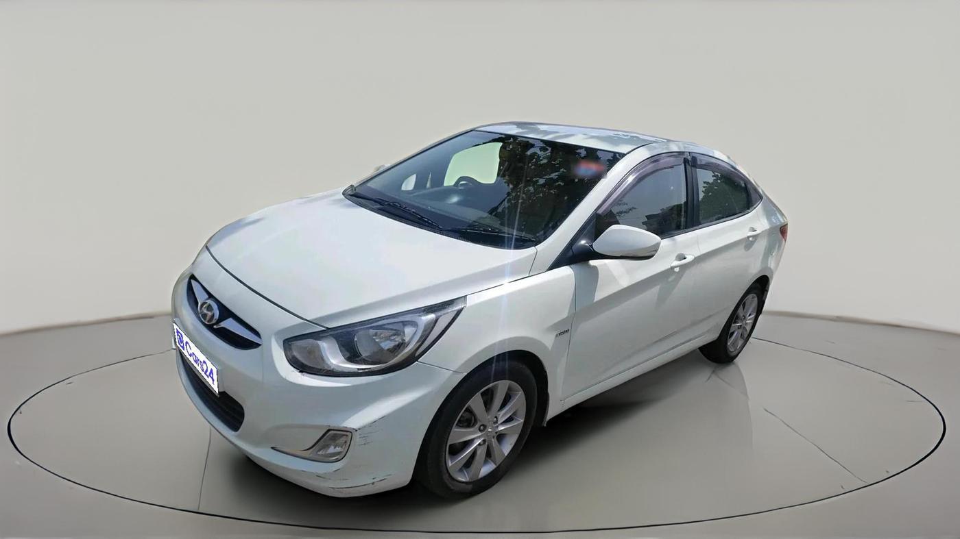 2012 Hyundai Verna FLUIDIC 1.6 CRDI SX, Diesel, Manual, 93,930 km, exterior