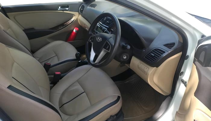 2012 Hyundai Verna FLUIDIC 1.6 CRDI SX, Diesel, Manual, 92,758 km, interior