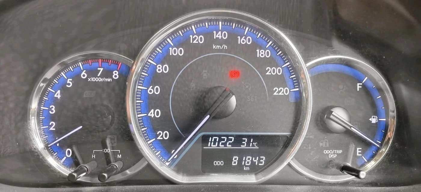 2021 Toyota YARIS J MT, Petrol, Manual, 81,843 km, interior