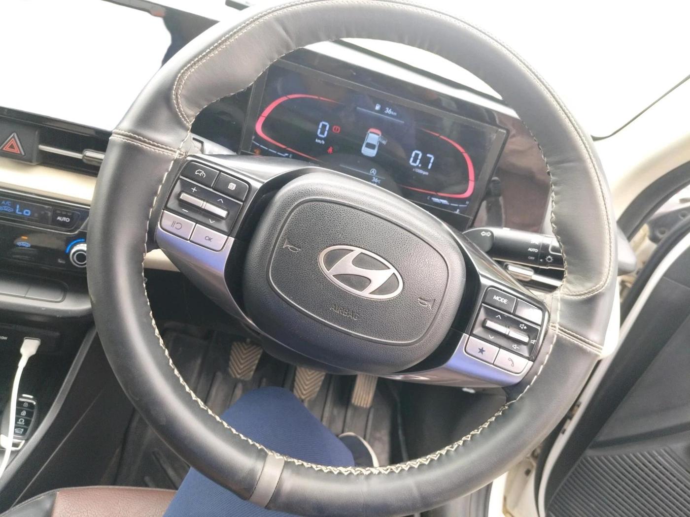 2024 Hyundai Verna SX 1.5 l MPI, Petrol, Manual, 36,740 km, interior
