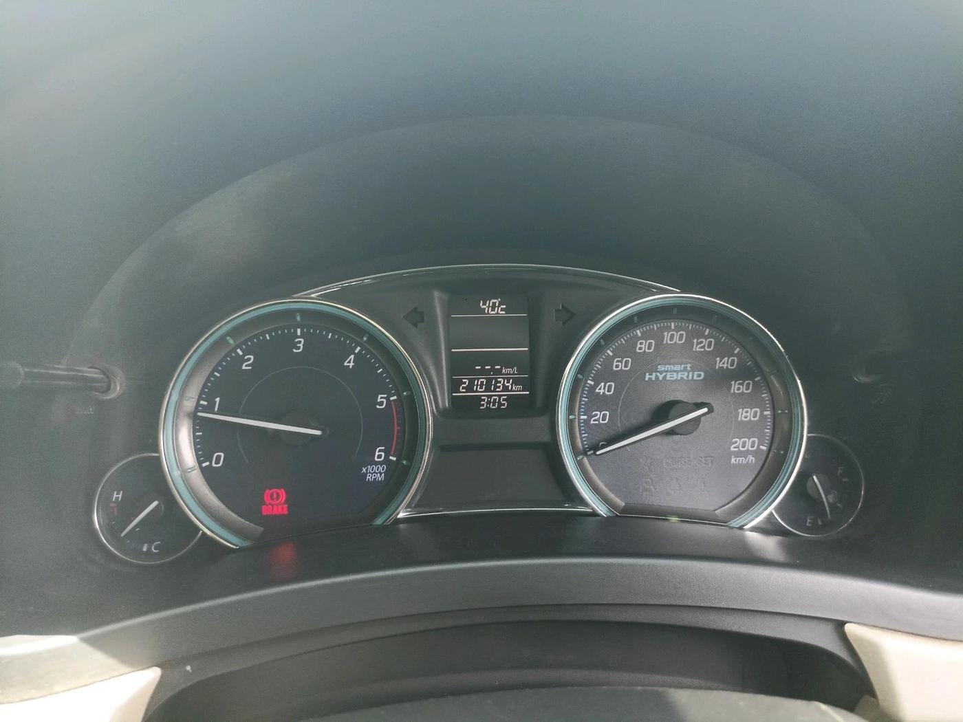 2017 Maruti Ciaz DELTA DIESEL 1.3, Diesel, Manual, 2,10,134 km, interior