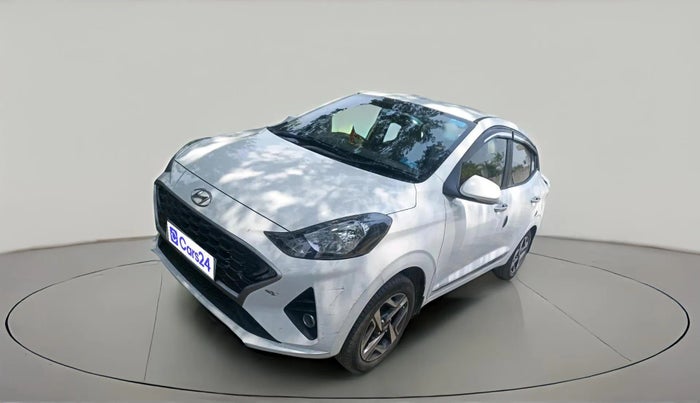2022 Hyundai AURA SX 1.2 CNG, CNG, Manual, 9,478 km, exterior