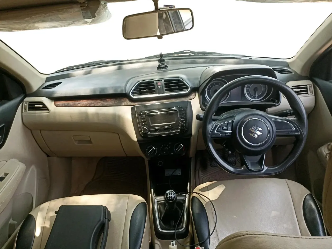 2019 Maruti Dzire VXI, Petrol, Manual, 80,305 km, interior
