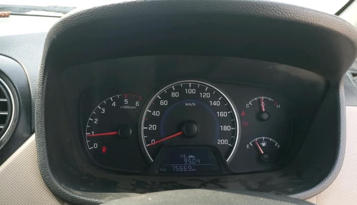 2017 Hyundai Grand i10 SPORTZ U2 1.2 CRDI, Diesel, Manual, 75,700 km, interior