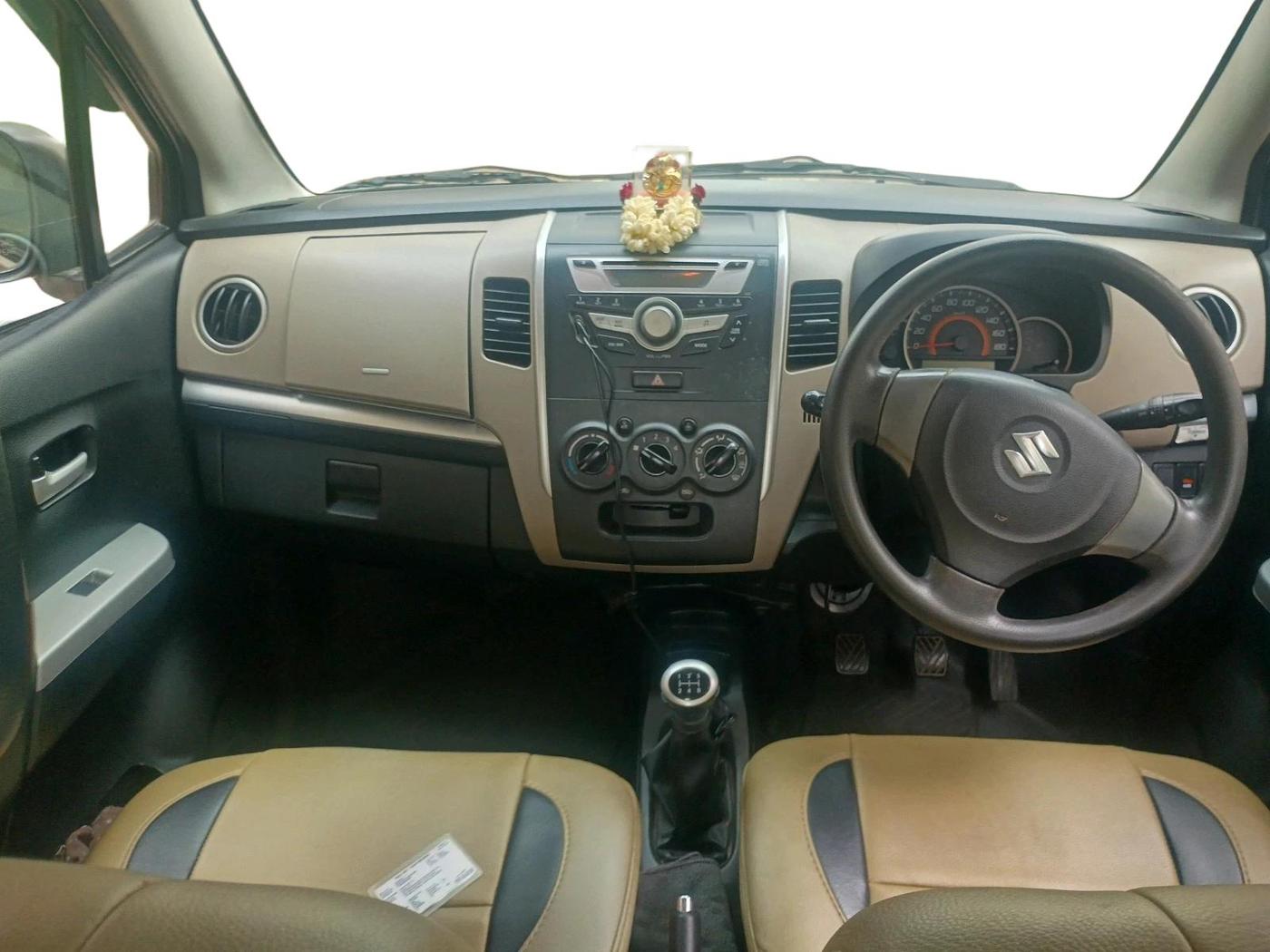 2013 Maruti Wagon R 1.0 VXI, Petrol, Manual, 89,592 km, interior