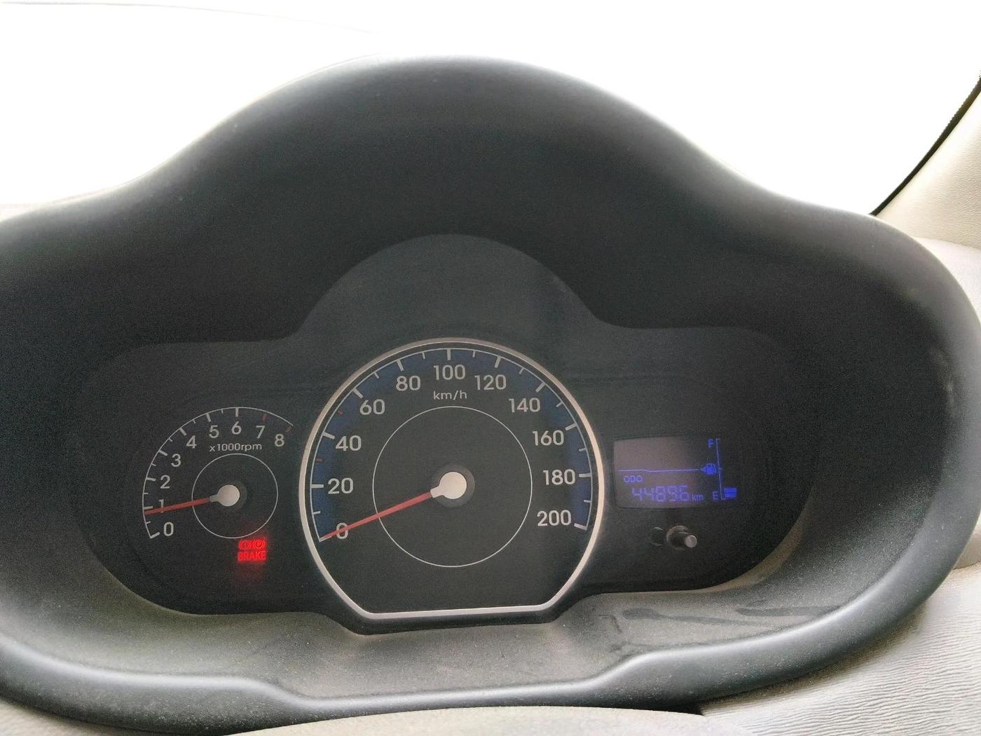 2012 Hyundai i10 MAGNA 1.2, Petrol, Manual, 44,896 km, interior