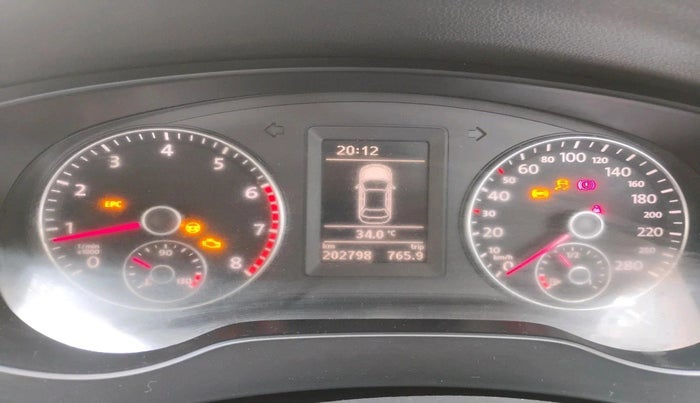 2013 Volkswagen Jetta COMFORTLINE TSI, Petrol, Manual, 2,02,798 km, interior