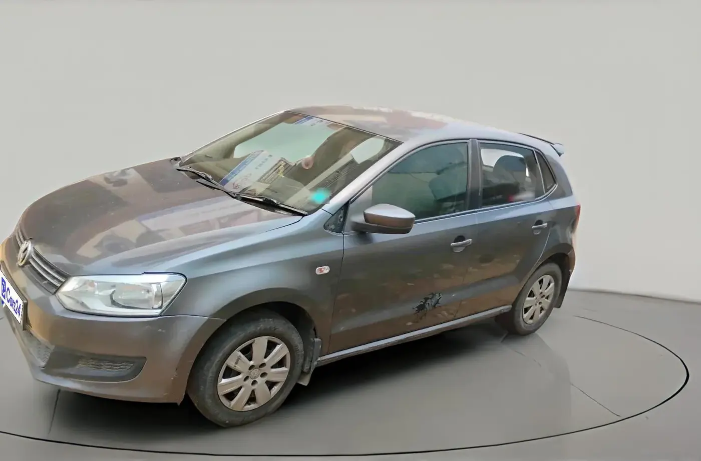 2012 Volkswagen Polo TRENDLINE 1.2L DIESEL, Diesel, Manual, 1,17,500 km, exterior