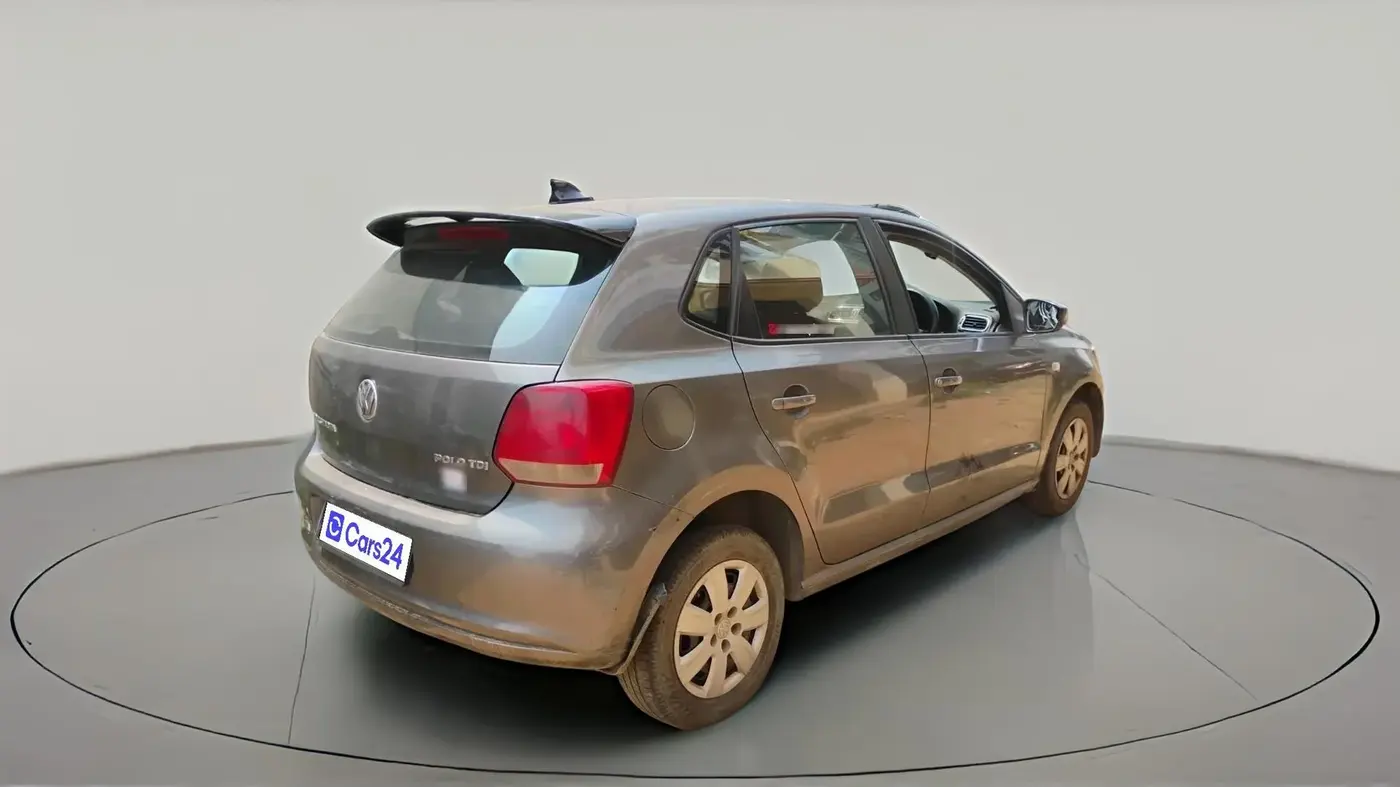 2012 Volkswagen Polo TRENDLINE 1.2L DIESEL, Diesel, Manual, 1,17,500 km, exterior