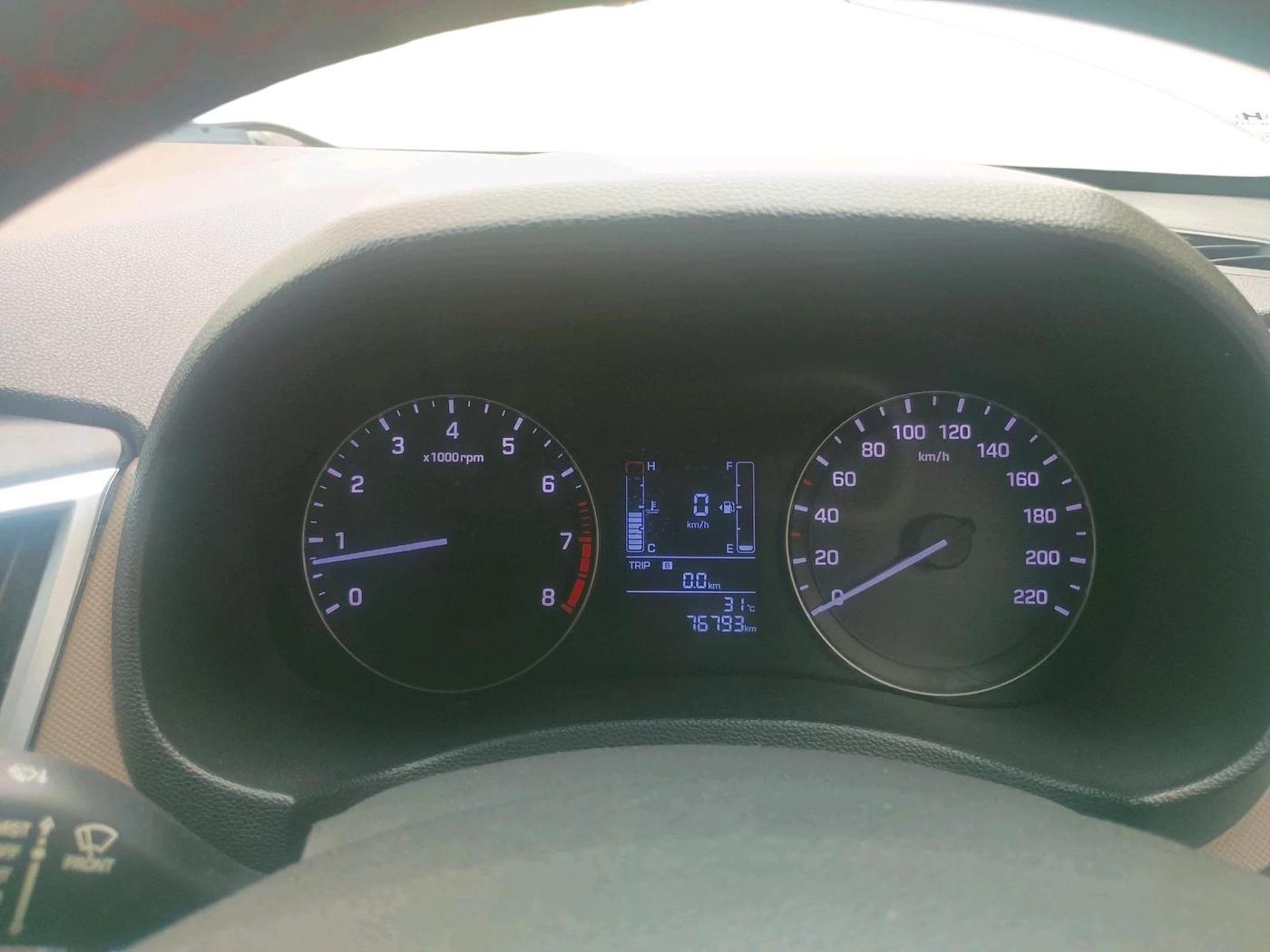 2017 Hyundai Creta SX PLUS 1.6 PETROL, Petrol, Manual, 76,793 km, interior