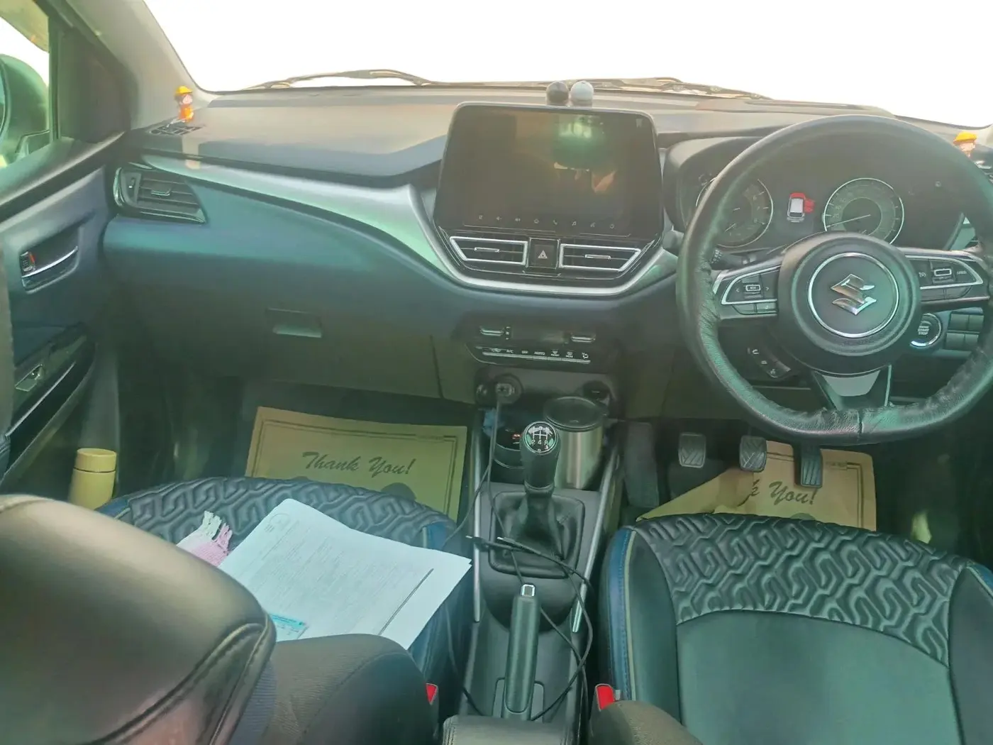2024 Maruti Baleno ALPHA PETROL 1.2, Petrol, Manual, 38,294 km, interior