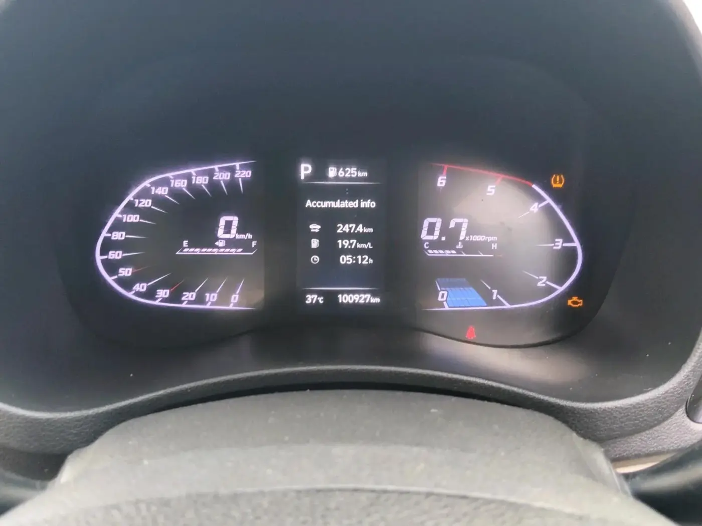 2020 Hyundai Verna SX (O) 1.5 CRDI AT, Diesel, Automatic, 1,00,927 km, interior