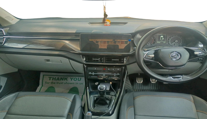 2021 Skoda KUSHAQ STYLE 1.5L TSI MT, Petrol, Manual, 1,24,002 km, interior