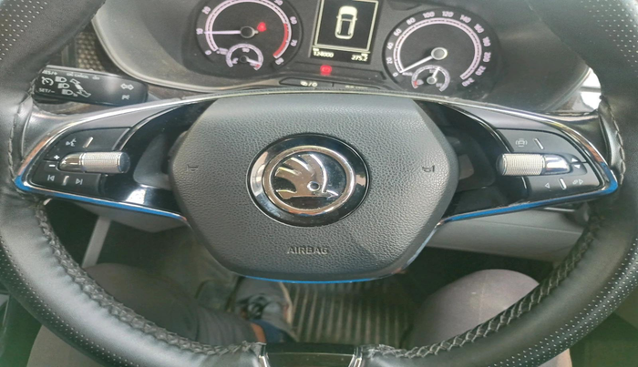 2021 Skoda KUSHAQ STYLE 1.5L TSI MT, Petrol, Manual, 1,24,002 km, interior
