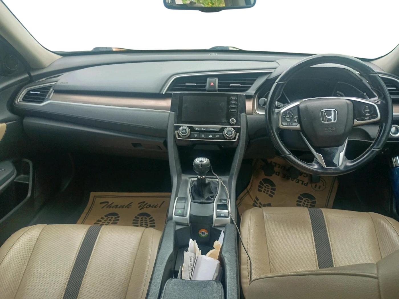 2020 Honda Civic 1.6L I-DTEC ZX MT, Diesel, Manual, 1,63,040 km, interior
