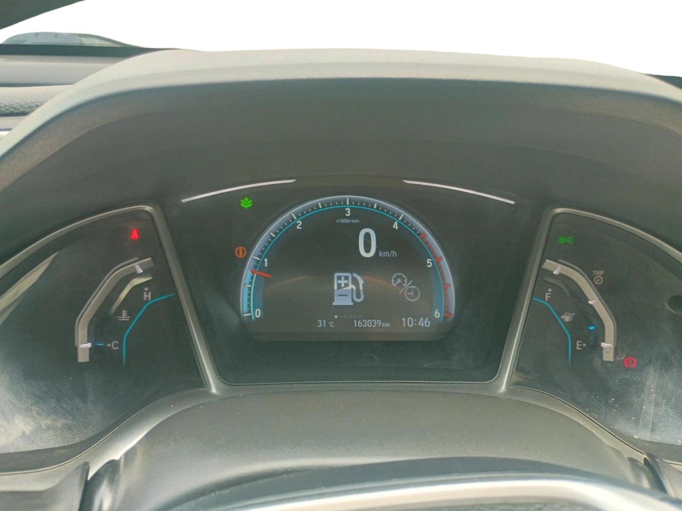 2020 Honda Civic 1.6L I-DTEC ZX MT, Diesel, Manual, 1,63,040 km, interior