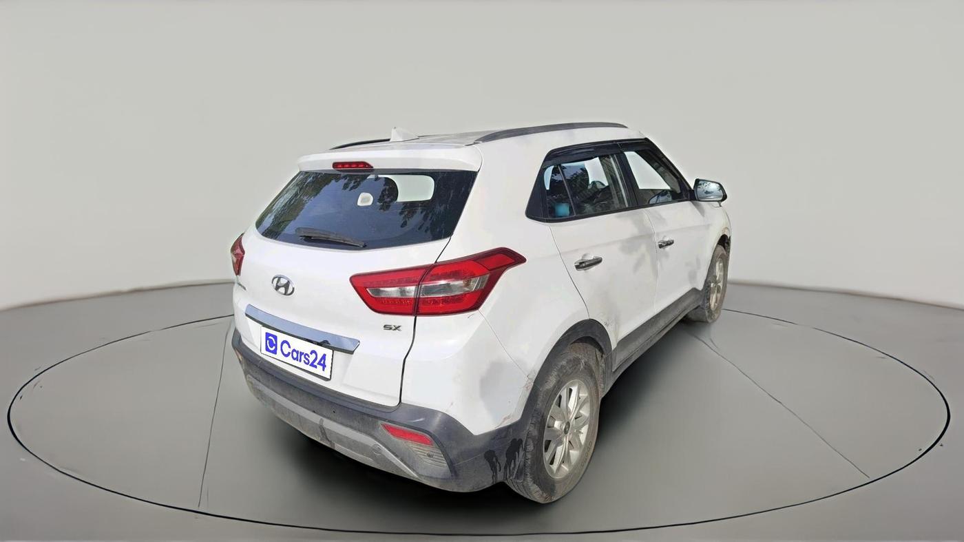2019 Hyundai Creta SX 1.6 PETROL, Petrol, Manual, 1,17,335 km, exterior