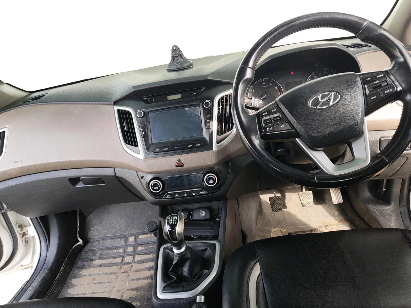 2019 Hyundai Creta SX 1.6 PETROL, Petrol, Manual, 1,17,335 km, interior