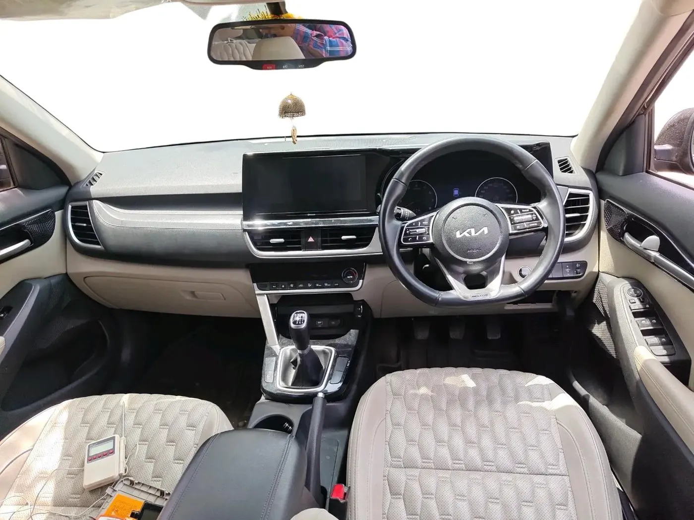 2023 KIA SELTOS HTX PETROL 1.5, Petrol, Manual, 29,393 km, interior