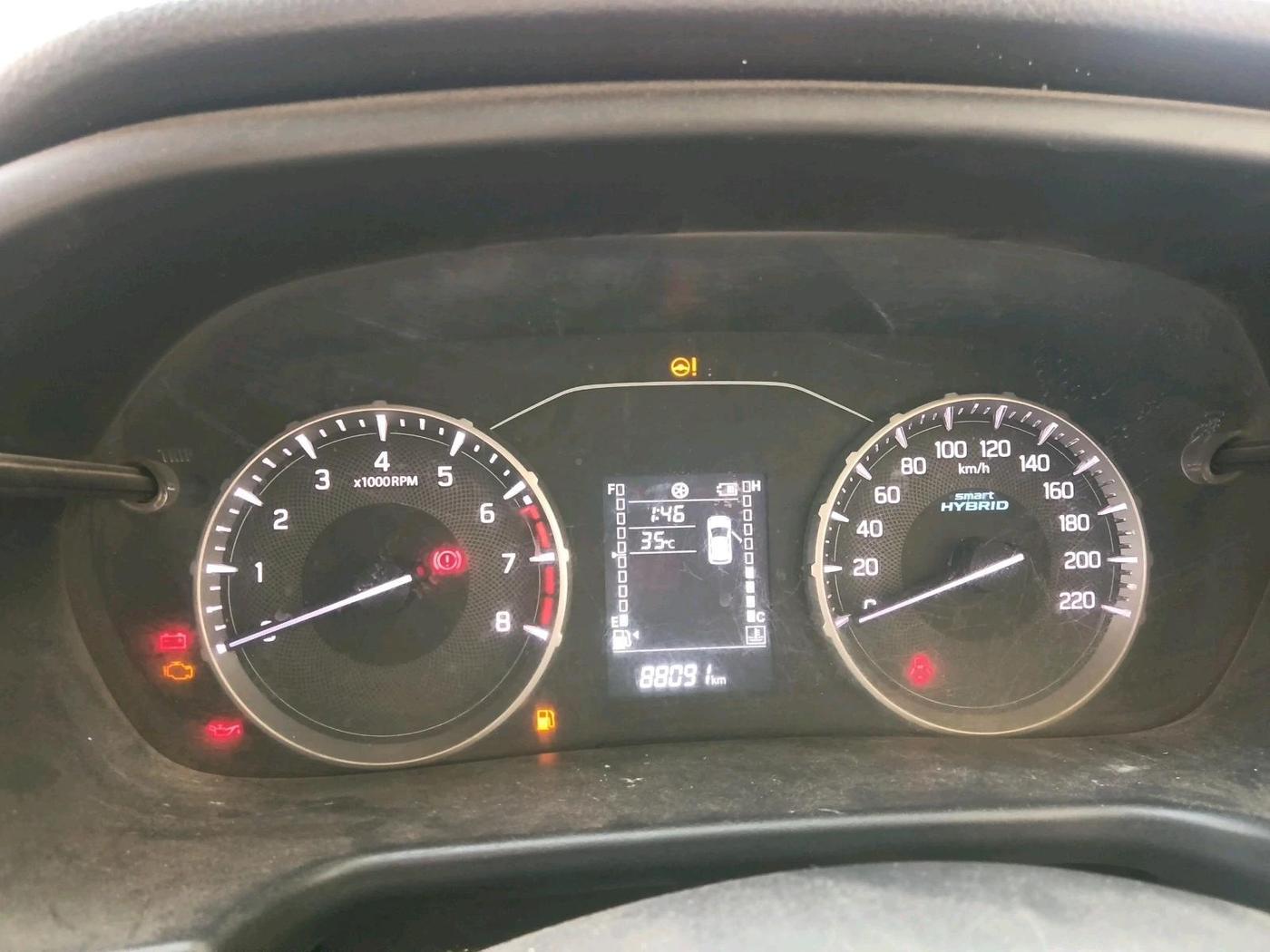 2023 Maruti BREZZA VXI SMART HYBRID, Petrol, Manual, 88,091 km, interior