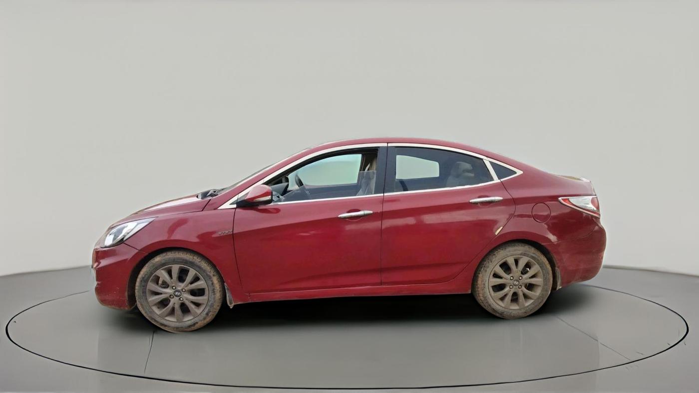 2013 Hyundai Verna FLUIDIC 1.6 VTVT SX, CNG, Manual, 69,465 km, exterior
