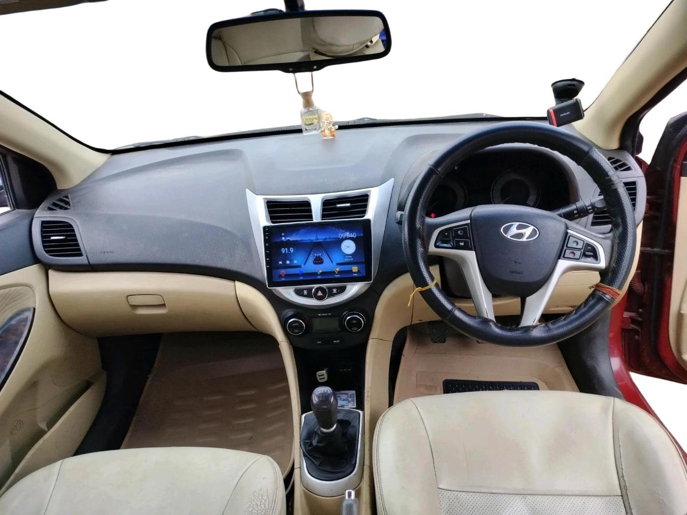 2013 Hyundai Verna FLUIDIC 1.6 VTVT SX, CNG, Manual, 69,465 km, interior