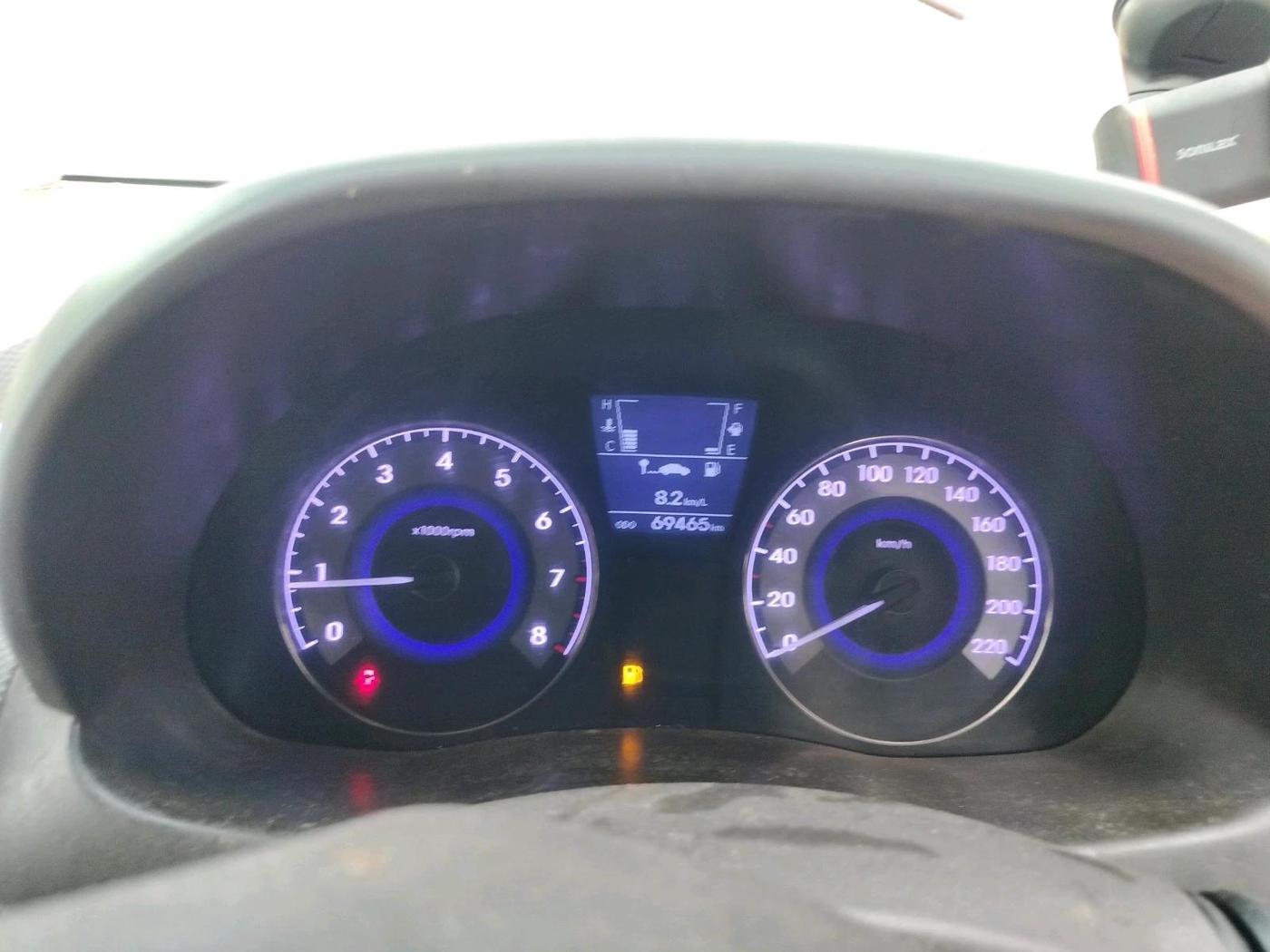 2013 Hyundai Verna FLUIDIC 1.6 VTVT SX, CNG, Manual, 69,465 km, interior
