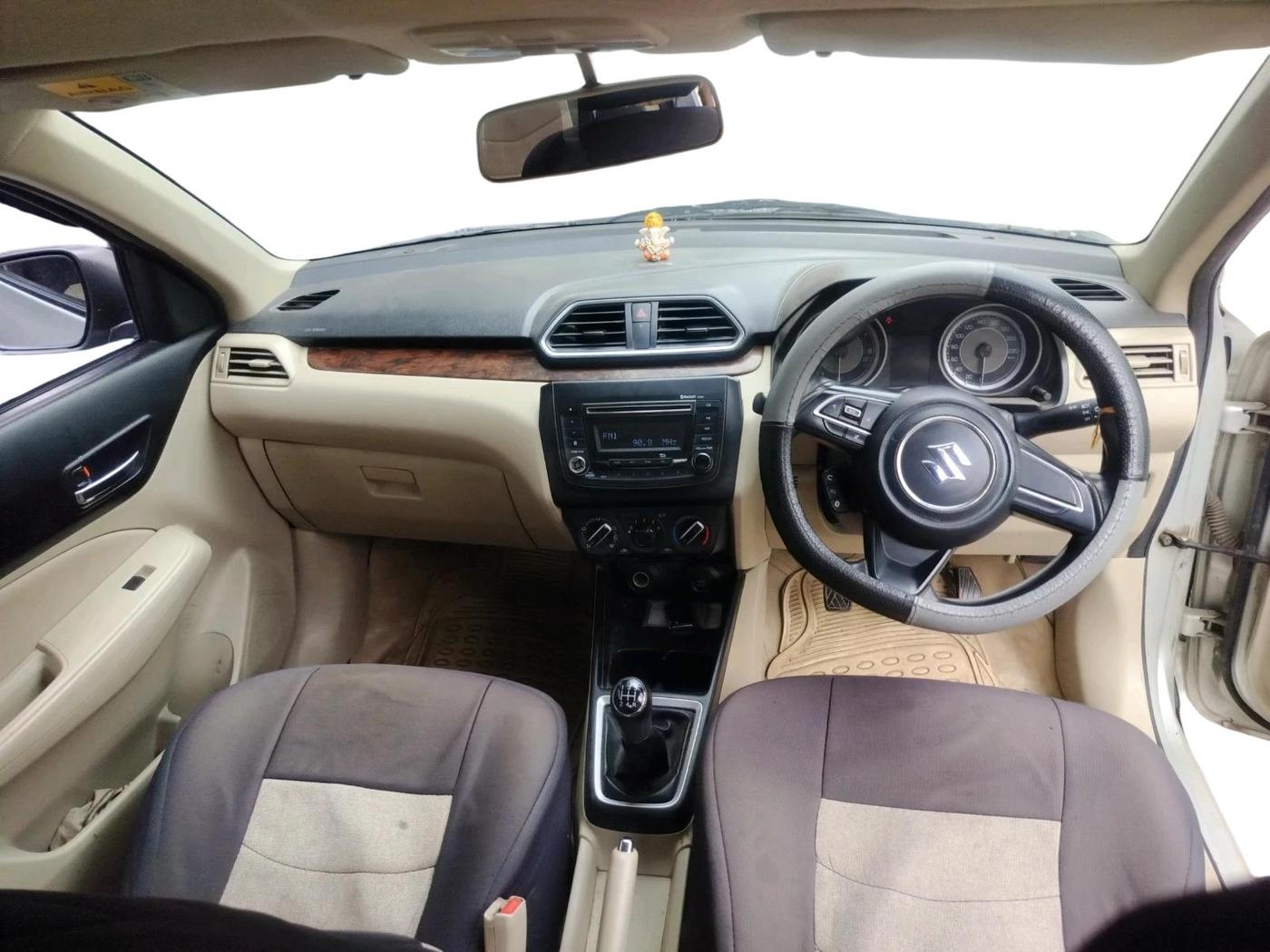 2017 Maruti Dzire VXI, Petrol, Manual, 52,284 km, interior