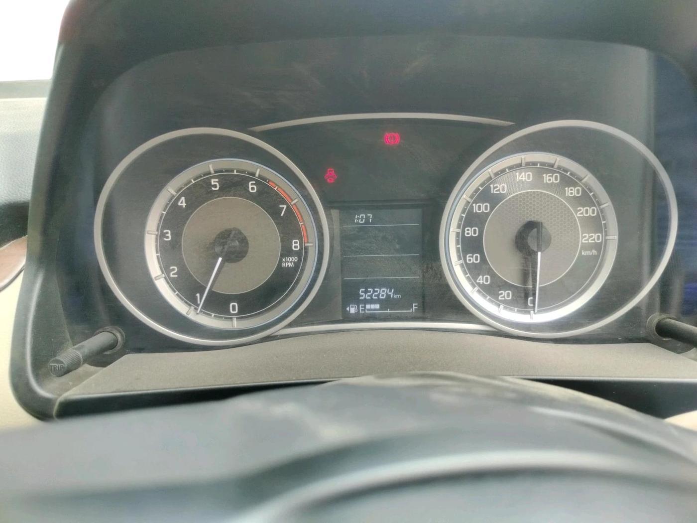 2017 Maruti Dzire VXI, Petrol, Manual, 52,284 km, interior