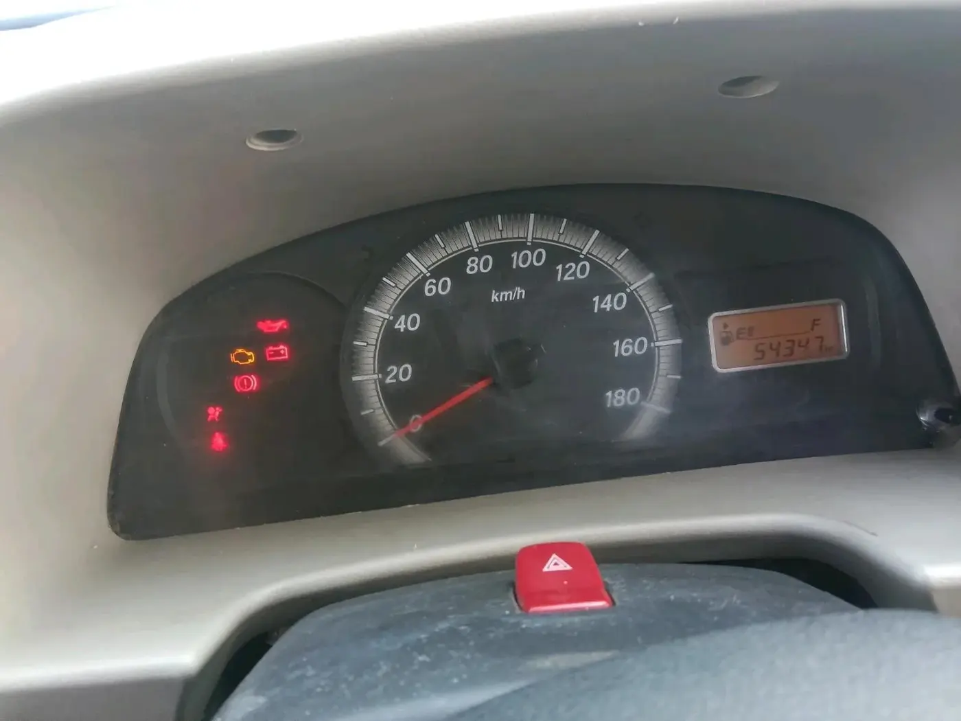 2022 Maruti Eeco 5 STR AC, CNG, Manual, 54,347 km, interior