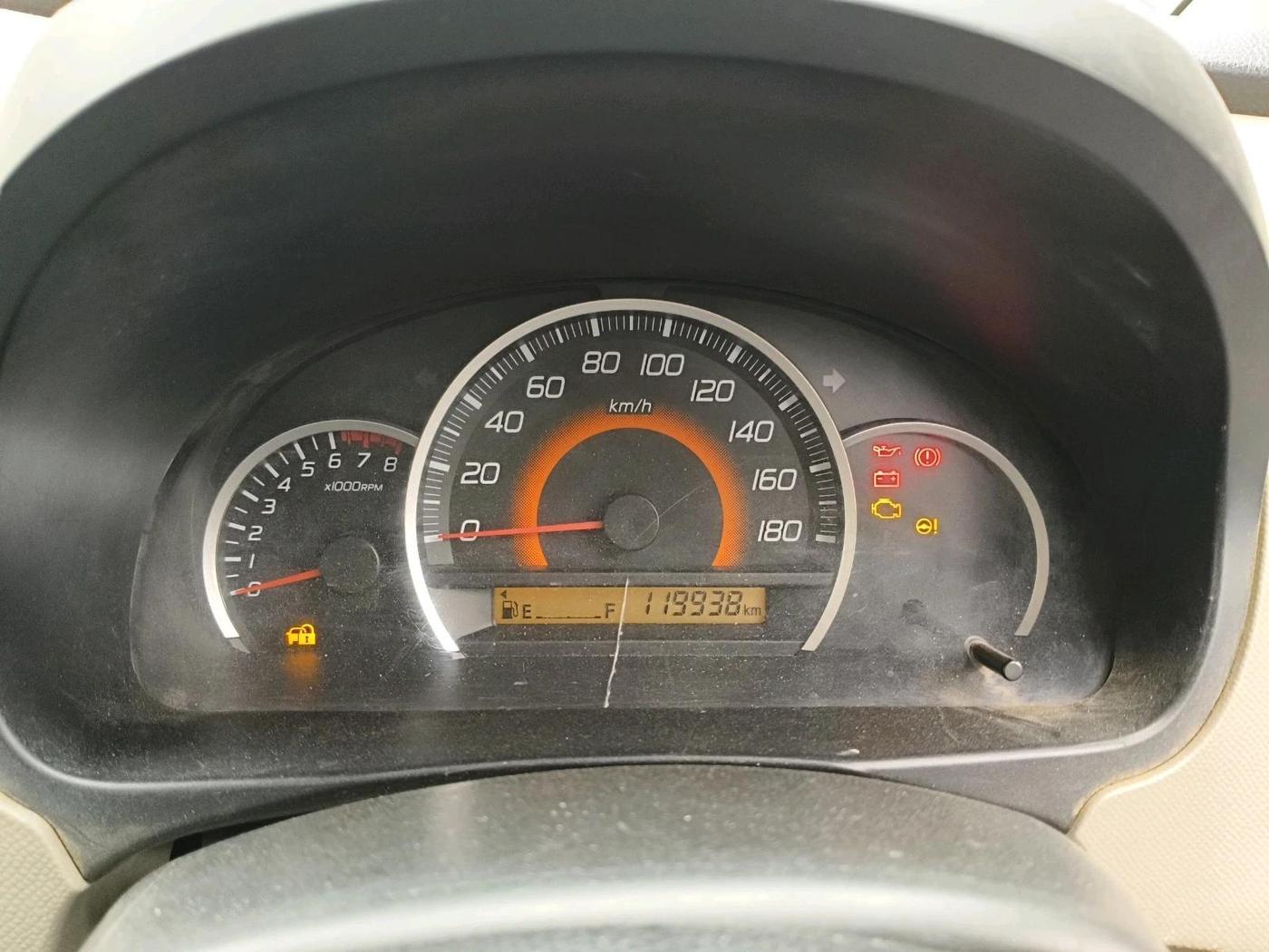 2013 Maruti Wagon R 1.0 VXI, Petrol, Manual, 1,19,938 km, interior