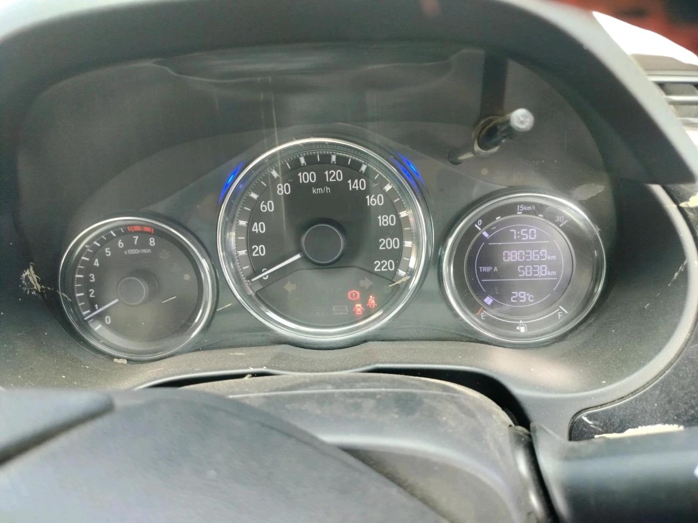 2019 Honda City 1.5L I-VTEC SV, Petrol, Manual, 80,369 km, interior