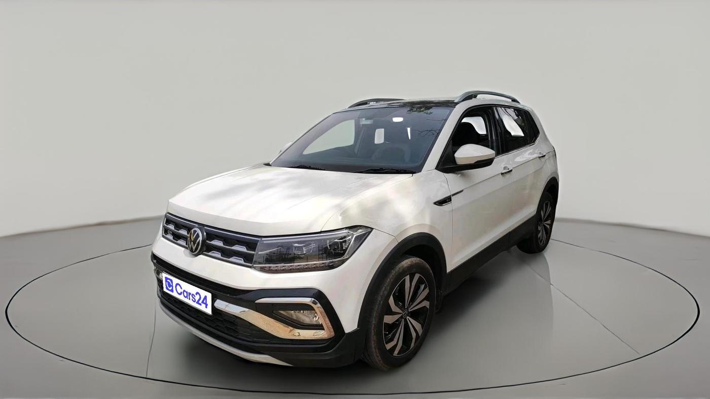 2021 Volkswagen TAIGUN GT PLUS 1.5 TSI DSG, Petrol, Automatic, 1,12,421 km, exterior