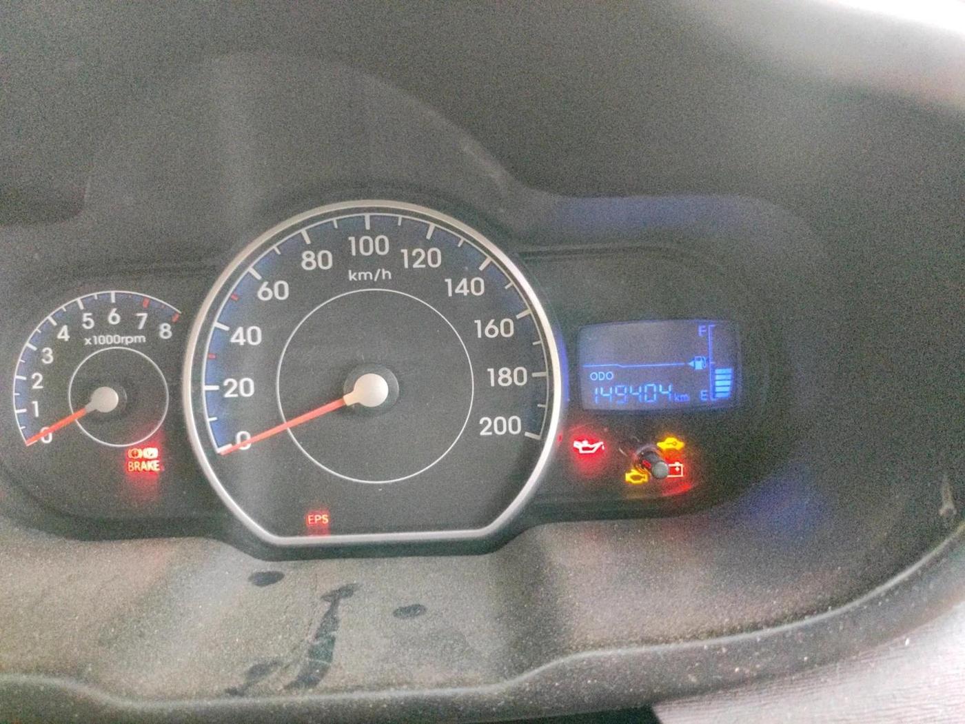 2013 Hyundai i10 MAGNA 1.2, Petrol, Manual, 1,49,404 km, interior