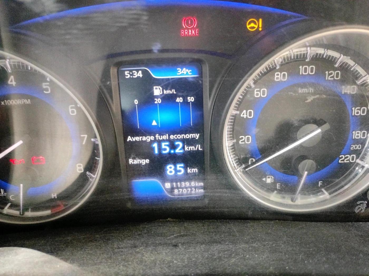 2018 Maruti Baleno ZETA PETROL 1.2, Petrol, Manual, 87,072 km, interior