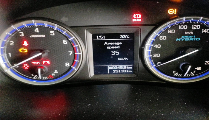 2021 Maruti S Cross ZETA 1.5, Petrol, Manual, 25,118 km, interior