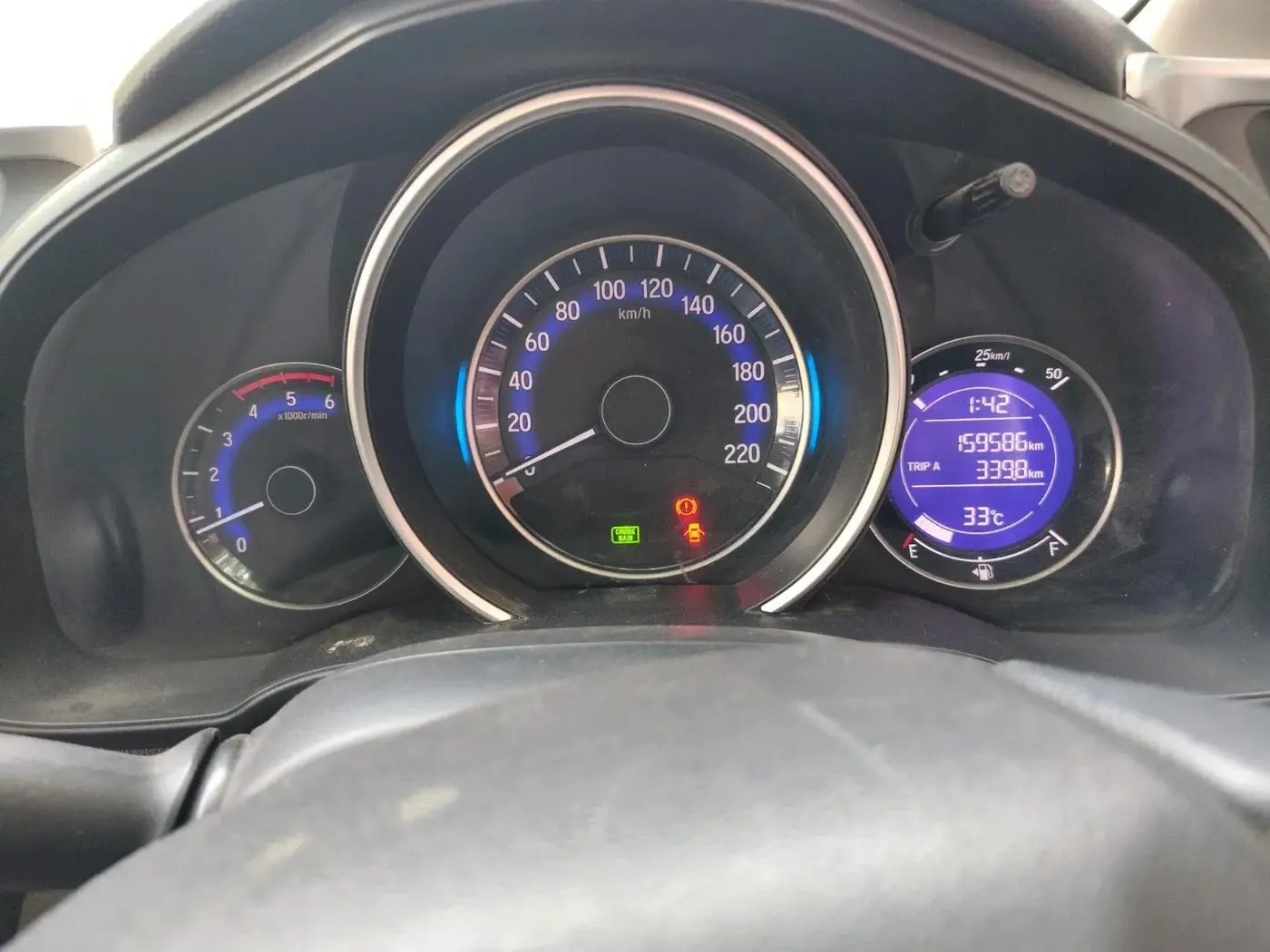 2018 Honda WR-V 1.5L I-DTEC VX MT, Diesel, Manual, 1,61,000 km, interior