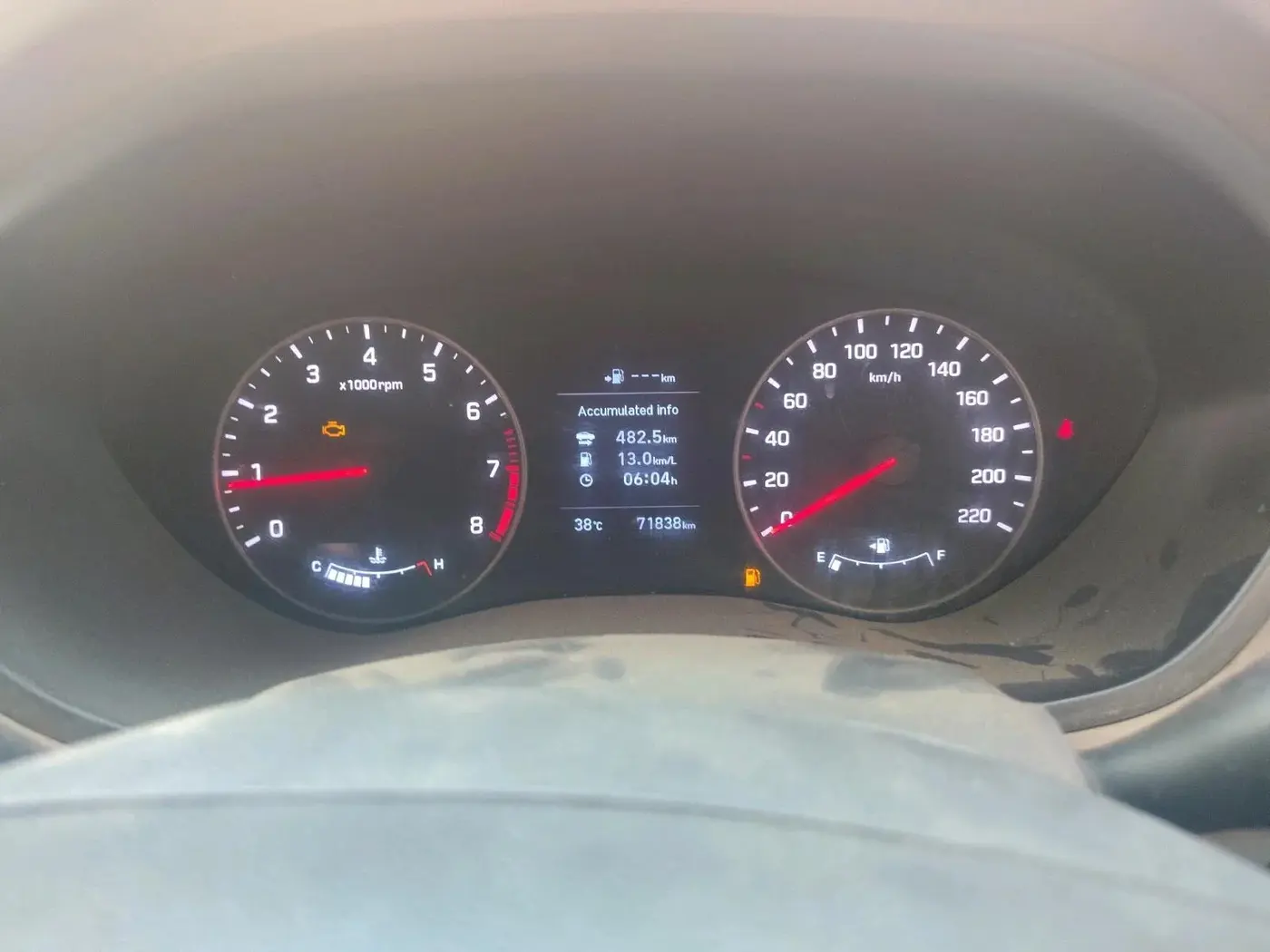 2018 Hyundai Elite i20 ASTA 1.2 (O), CNG, Manual, 71,838 km, interior