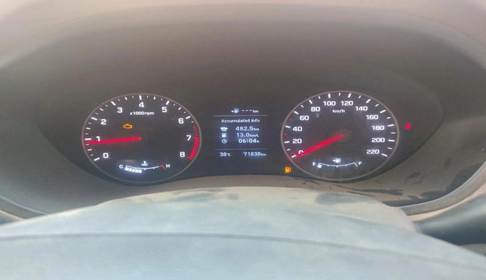 2018 Hyundai Elite i20 ASTA 1.2 (O), CNG, Manual, 71,838 km, interior