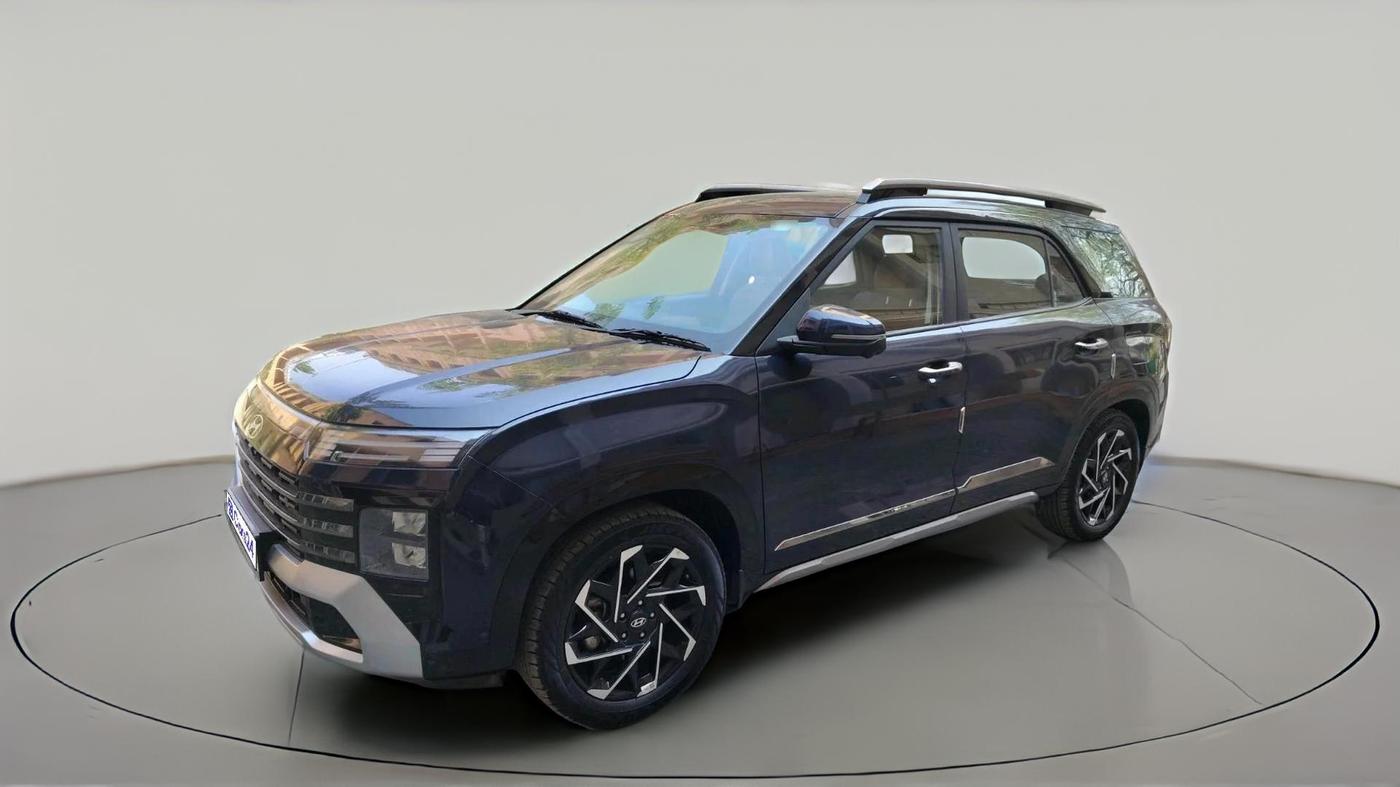 2025 Hyundai ALCAZAR Signature 7 STR 1.5 Turbo GDi Petrol DCT, Petrol, Automatic, 18,500 km, exterior
