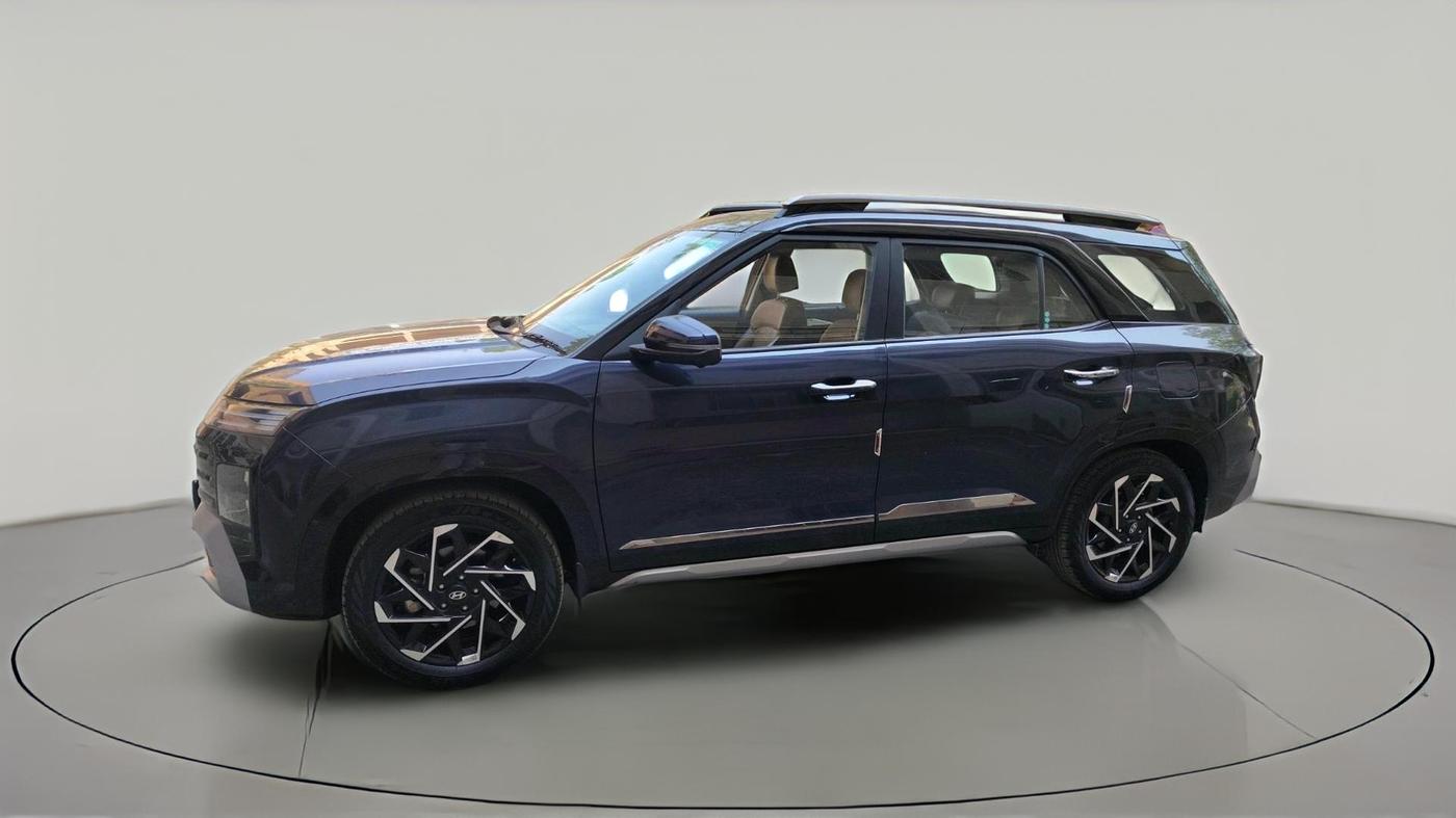 2025 Hyundai ALCAZAR Signature 7 STR 1.5 Turbo GDi Petrol DCT, Petrol, Automatic, 18,500 km, exterior