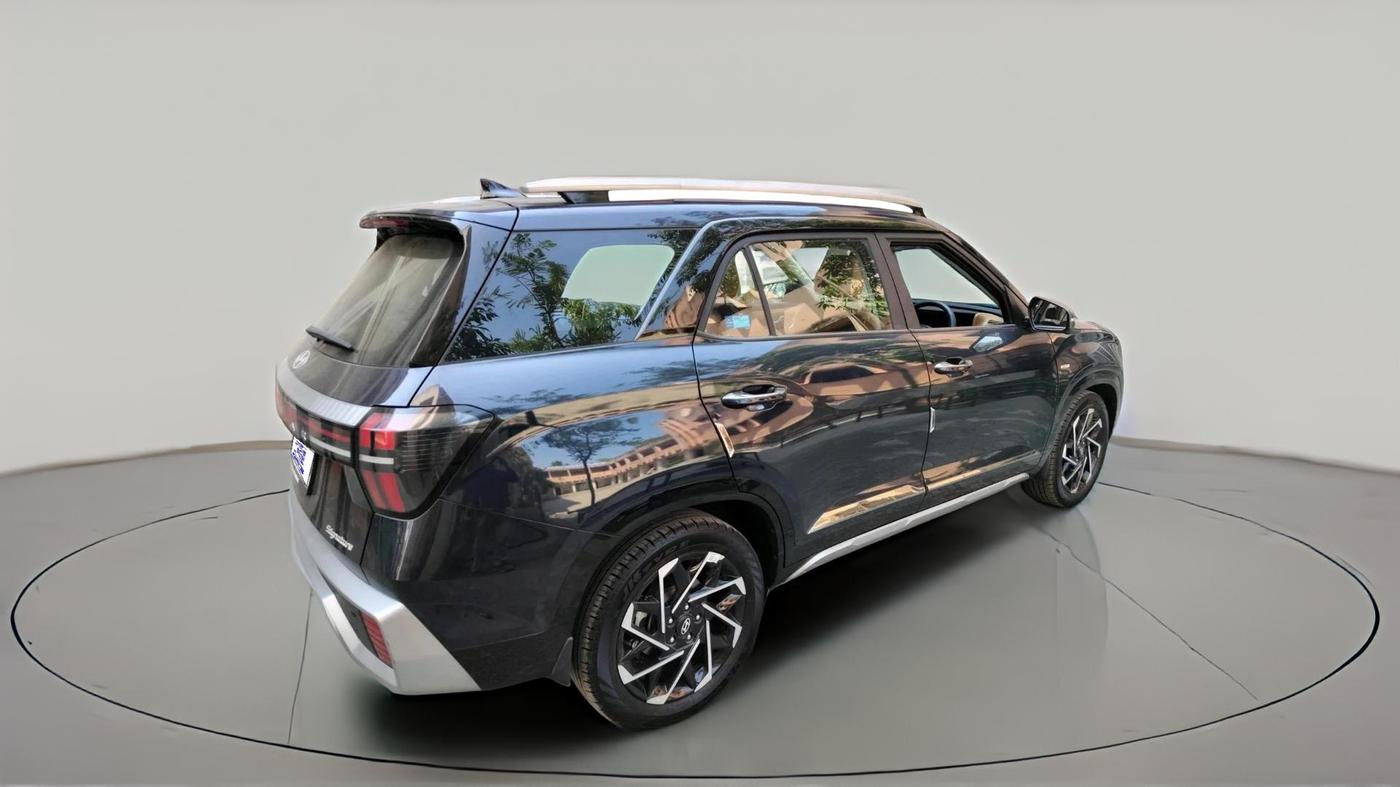 2025 Hyundai ALCAZAR Signature 7 STR 1.5 Turbo GDi Petrol DCT, Petrol, Automatic, 18,500 km, exterior