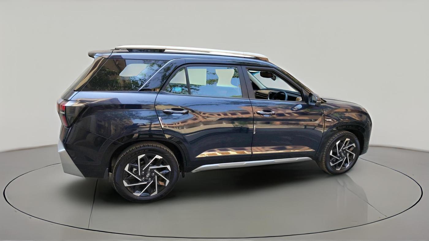 2025 Hyundai ALCAZAR Signature 7 STR 1.5 Turbo GDi Petrol DCT, Petrol, Automatic, 18,500 km, exterior