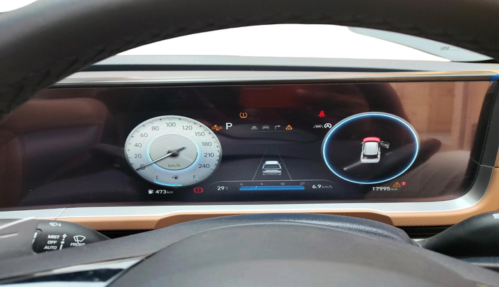 2025 Hyundai ALCAZAR Signature 7 STR 1.5 Turbo GDi Petrol DCT, Petrol, Automatic, 18,500 km, interior