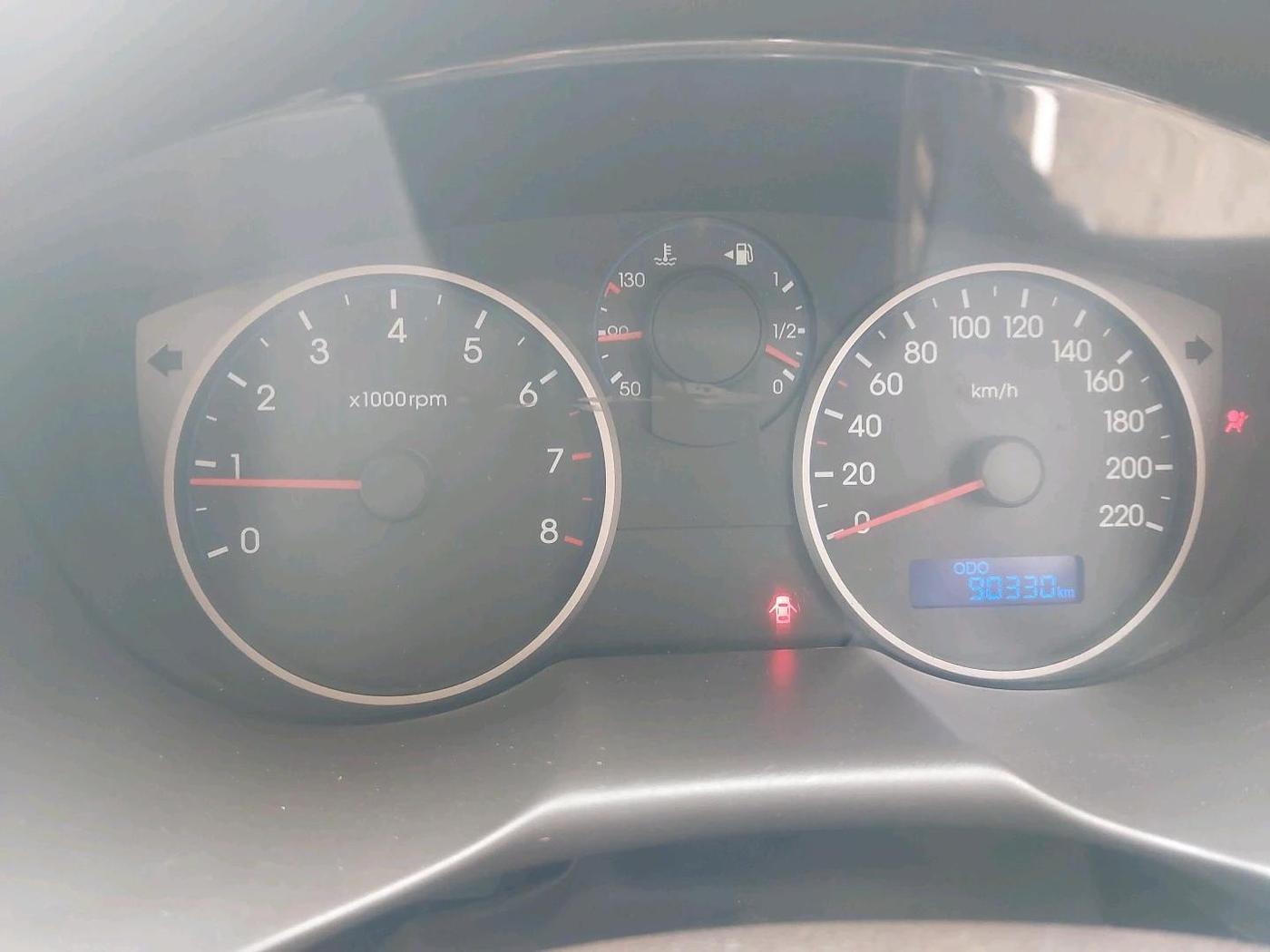 2011 Hyundai i20 SPORTZ 1.2, CNG, Manual, 90,330 km, interior