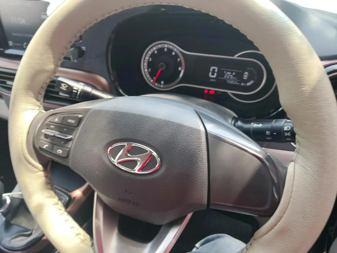 2021 Hyundai AURA SX 1.2, Petrol, Manual, 75,953 km, interior