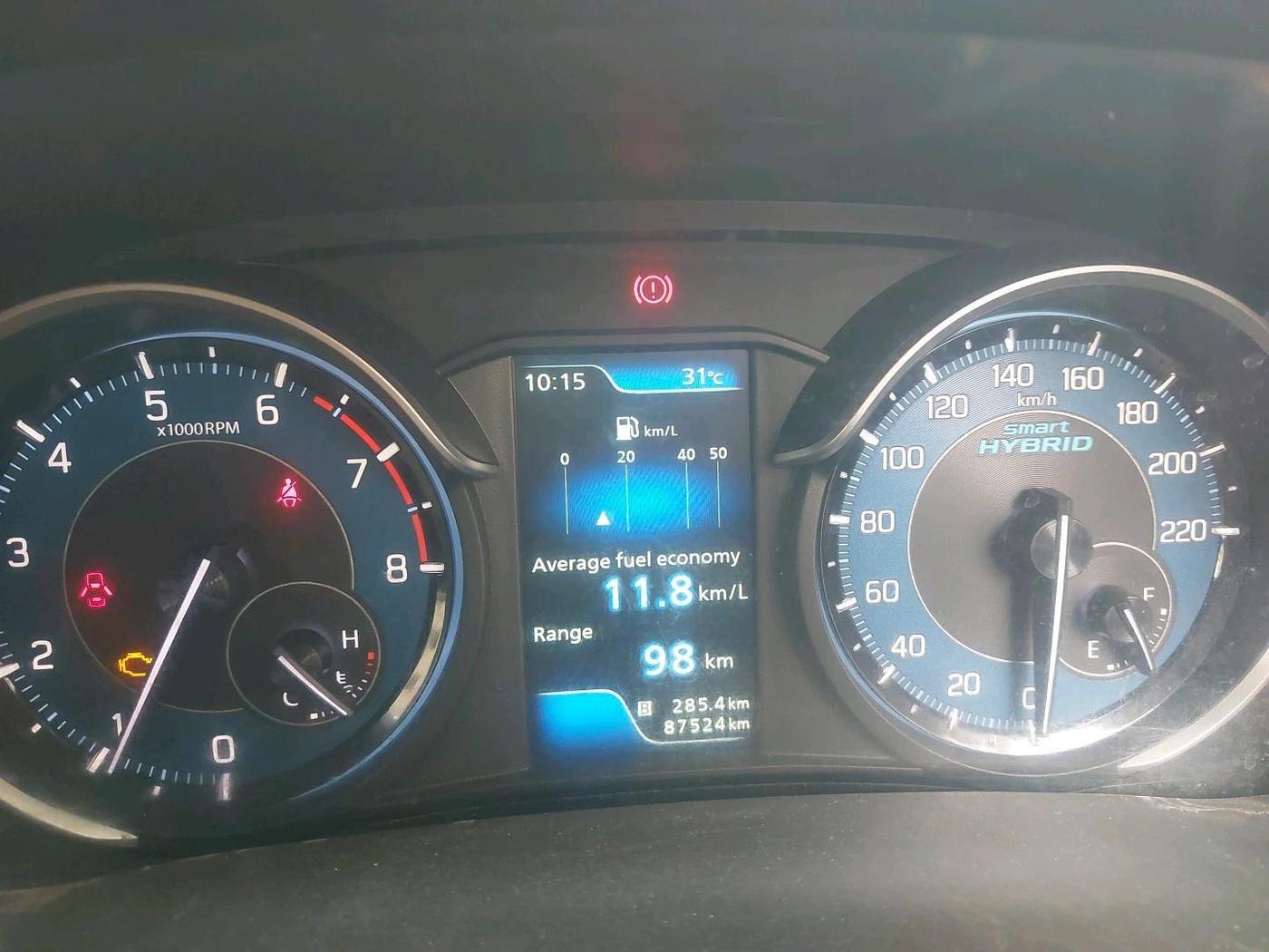 2020 Maruti Ertiga VXI CNG, CNG, Manual, 87,524 km, interior